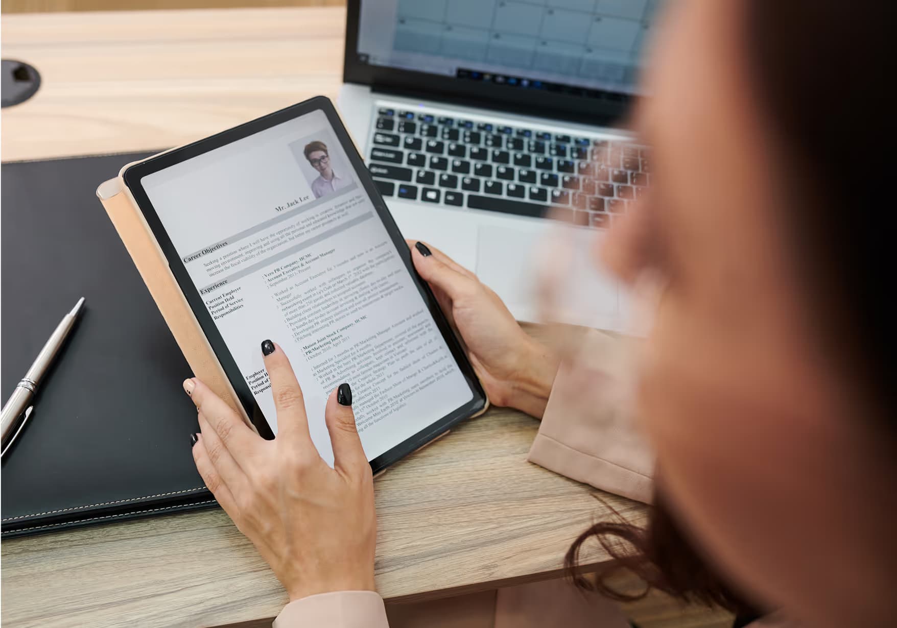 Resume Scoring Illustration