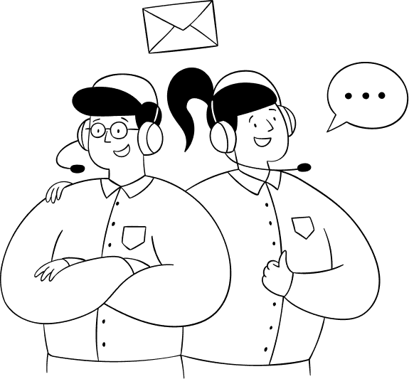 Support team illustration