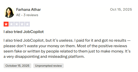 review jobcopilot 