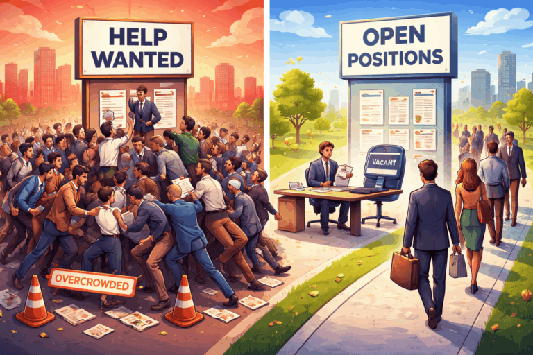 Where Job Seekers Are Competing Too Much (and Where They Aren’t)
