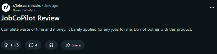 review jobcopilot reddit