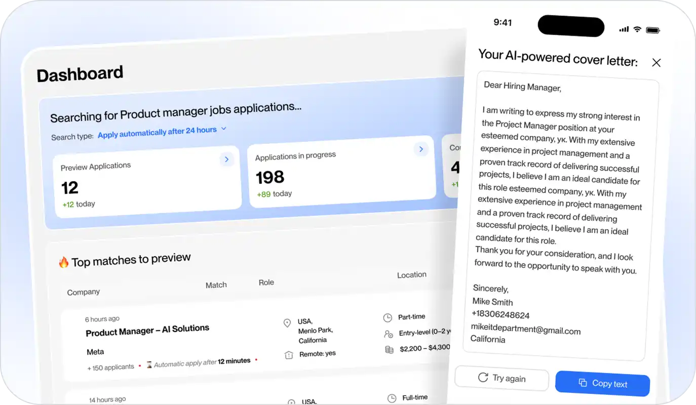 Use your AI-generated cover letter